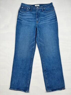 Madewell Curvy Perfect Vintage Straight Jeans Blue Women’s 31